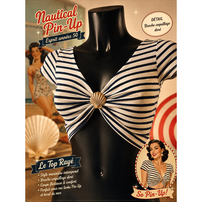 TOP PIN UP ANNEE 50 MARIN