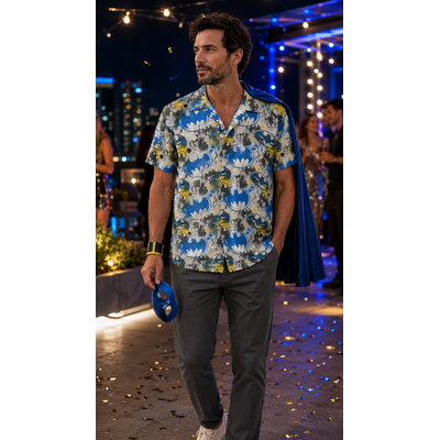 chemise homme licence officielle batman