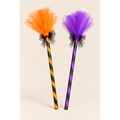 BALAI DE SORCIERE TULLE COULEUR 1