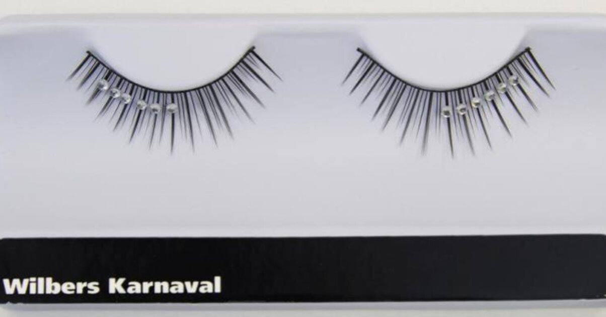 Cil Strass Faux Cils Disco Noir Avec Strass - Maquillage/Faux-Cils et Faux-Ongles ...