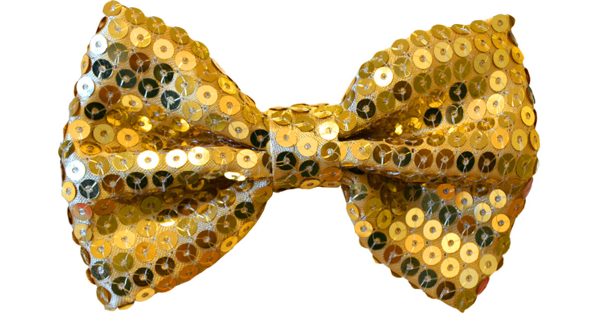 Accessoires à Paillettes Pour Homme - Costume Disco Complet Avec Cravate, Chapeau, Gants, Bretelles Et Nœud Papillon Noir