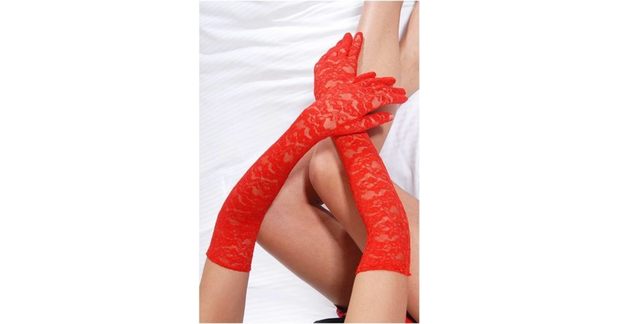 GANTS DENTELLE CROCHET ANCIENS taille 7