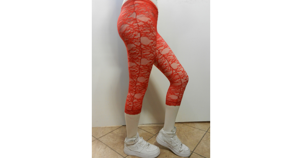 legging rouge adulte