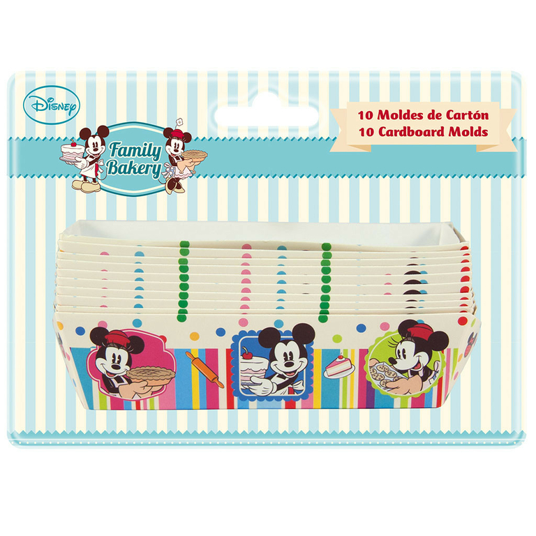 Moules à Cake En Carton Fackelmann – Lot De 5, Triple Cire, 22.5x7x5.5 Cm, Multicolore