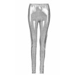 LEGGING-LASER-ARGENT