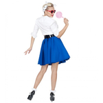33672 jupe rock n roll bleue 1
