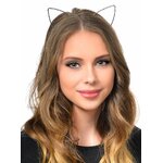 serre tete chat metal
