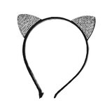 serre tete chat strass