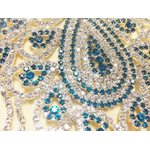 PARURE-COLLIER-STRASS-CRISTAL-TURQUOISE-8
