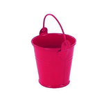 MINI SEAU METAL DRAGEE FUCHSIA 2