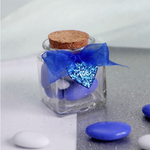 MINI POT CARRE EN VERRE POUR DRAGEE 2