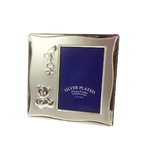 cadre phot metal argent