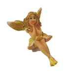 Figurine resine fee assise