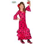 deguisement danseuse flamenco enfant fuchsia 1