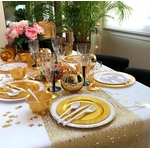 chemin-de-table-glitter-or 2