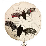 ballon aluminium chauve souris