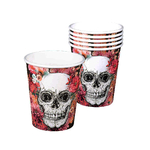 6 gobelets jour des morts mexicain