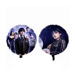 ballon mylar 45 cm mercredi addams