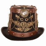 haut de forme stemapunk montre a gousset