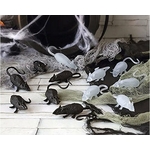 12 mini souris fluorescentes 3