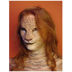 demi masque lion latex 1