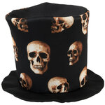 chapeau mousse haut de forme crane