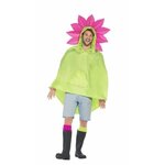 PONCHO FLEUR ADULTE 2