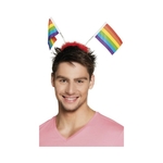 SERRE TETE DRAPEAUX ARC EN CIEL 1