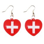 BOUCLE OREILLE COEUR INFIRMIERE