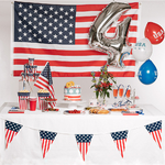 10 assiettes usa 23 cm 1