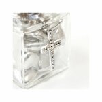 10 croix en plastique argent 2