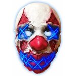 MASQUE CLOWN LATEX HORREUR LED 2