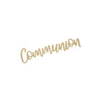 2 DECORATION DE TABLE COMMUNION TISSU