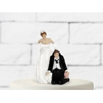 FIGURINE COUPLE MARIES TIRE PAR LE COL 1