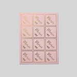 24 STIKERS ROSES MERCI