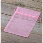 10 sachet organza roses