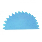 10 rons de tulle cristal bleu ciel dragees 3