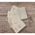 10 MARQUES TABLES CARTON 1 A 10  5