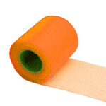 rouleau de tulle orange 20 m