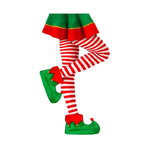 COLLANTS ENFANT RAYES ROUGE ET BLANC 1