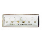 6 CHARMS GRELOTS POUR VERRE