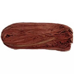 25 m raphia naturel chocolat