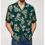 CHEMISE HAWAIENNE VERTE