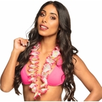 COLLIER HAWAIEN DEGRADE ROSE 1