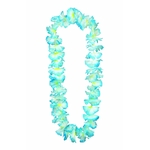 COLLIER HAWAIEN DEGRADE BLEU  1