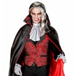 gilet gothique broché bordeaux 3