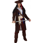 DEGUISEMENT PIRATE HOMME MARRON 1