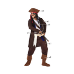DEGUISEMENT PIRATE HOMME MARRON