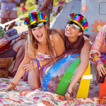 casquette metallisée rainbow 1