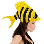 chapeau poisson nemo jaune 3
